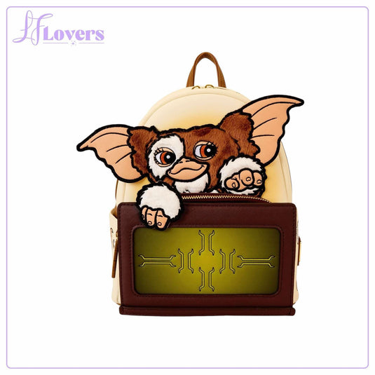 Loungefly Warner Brothers Gremlins 40th Anniversary Gizmo Mini Backpack