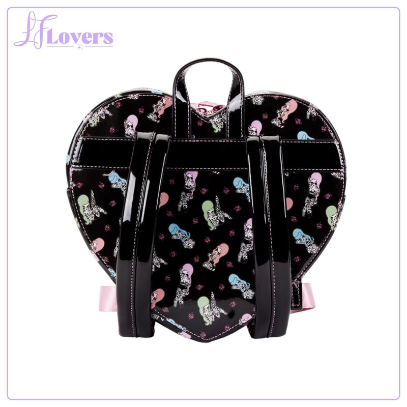 Load image into Gallery viewer, Loungefly Valfré Double Heart Mini Backpack
