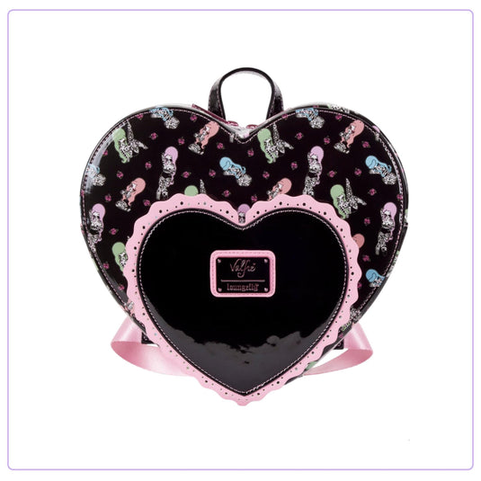 Loungefly Valfré Double Heart Mini Backpack