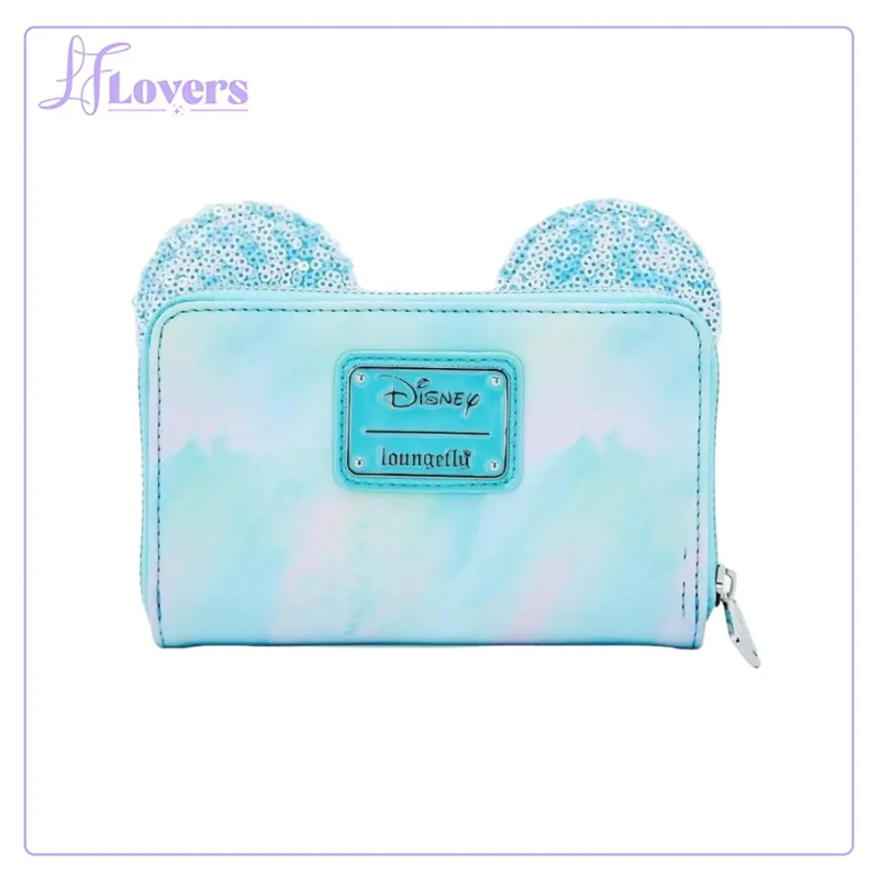 Load image into Gallery viewer, LF Lovers Exclusive  - Loungefly Disney Minnie Mouse Sequin Bow Small Zip Wallet - LF Lovers
